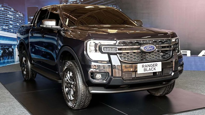 Ford Ranger Black 2025